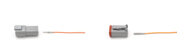 dt04 3p male 3 pins gray dt auto connector