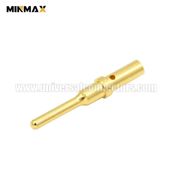 0460 215 1631 male solid contact 2mm² 14awg gold plating for ecu,epb