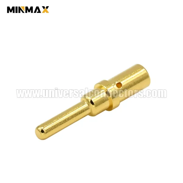 0460 220 1231 male solid contact terminal14 12awg 2.08 – 3.31 mm² gold plating
