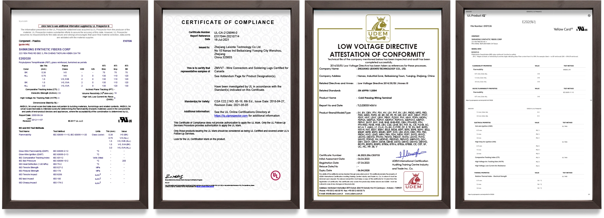 certification list