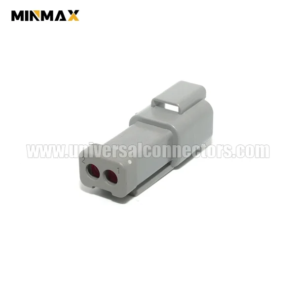 dt04 2p ce01 male 2 pins blade electrical connector for ecu，esp