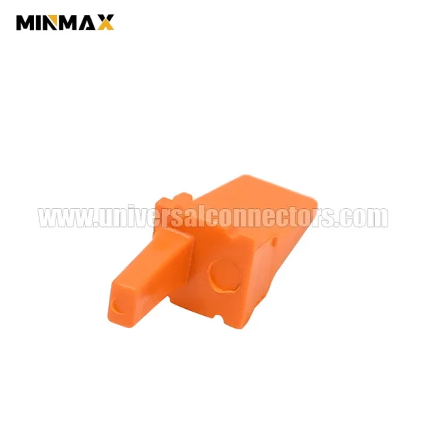 wm 4p male 4 pins orange deutsch dtm automotive connectors clamp