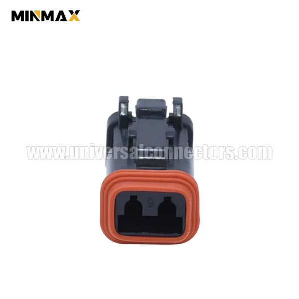 dt06 2s ce05 female 2 pins sealed connector for ecu,vehicle body electrical system