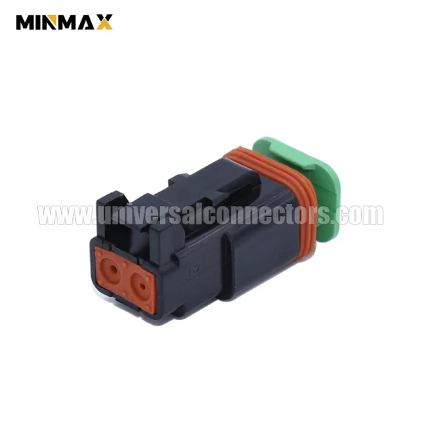 dt06 2s e004 female 2 pins te automobile connector for ecu,esp