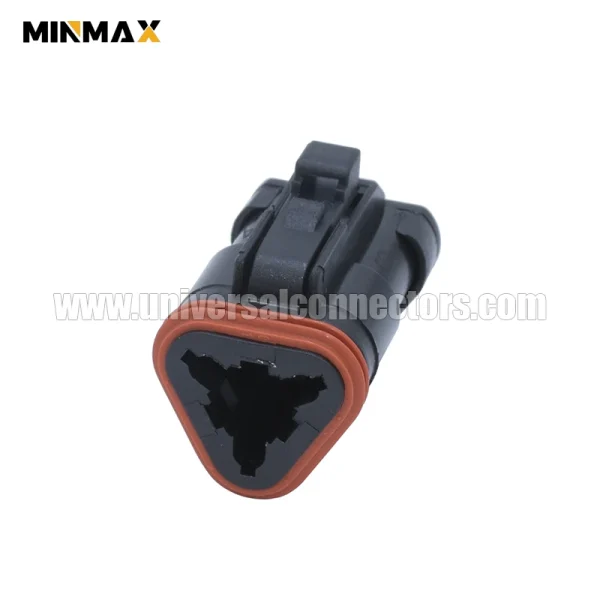 dt06 3s e005 at06 3s ec01blk female 3 pins black wire & cable power shift sensor tcu