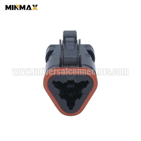 dt06 3s e005 at06 3s ec01blk female 3 pins black wire & cable power shift sensor tcu