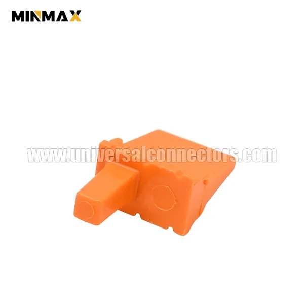 wm 6p male 6 pins orange deutsch dtm clip