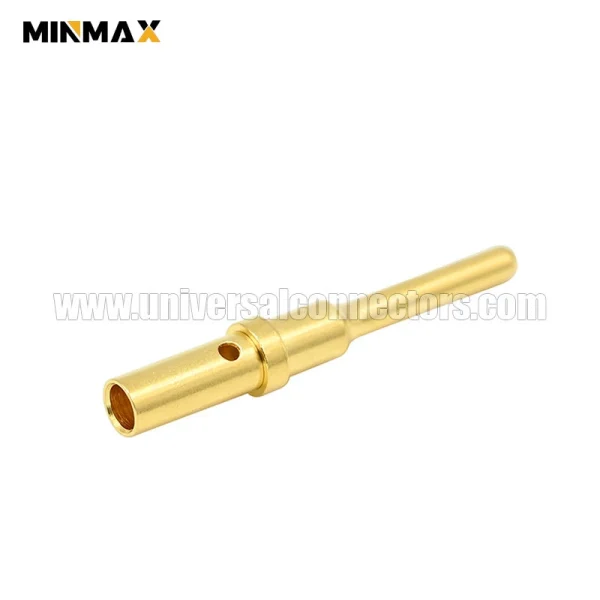 0460 215 1631 male solid contact 2mm² 14awg gold plating for ecu,epb
