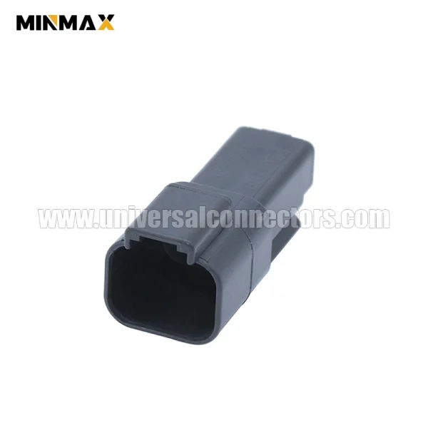 dt04 2p e004 at04 2p blk male 2 pins cable waterproof connector for icu，instrument connection
