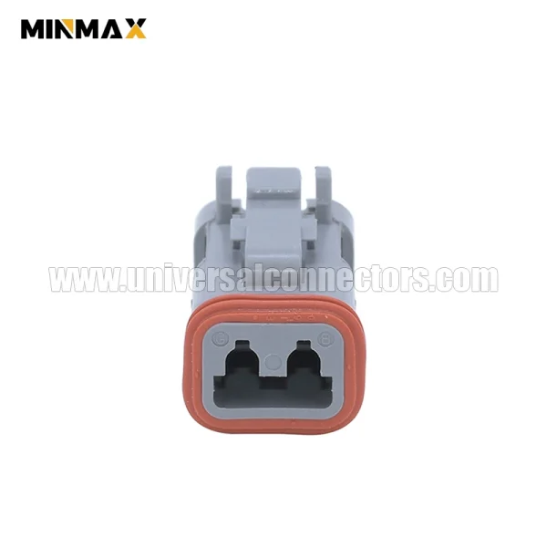 dt06 2s e003 at06 2s ec01 female 2 pins auto connector for ecu,esp