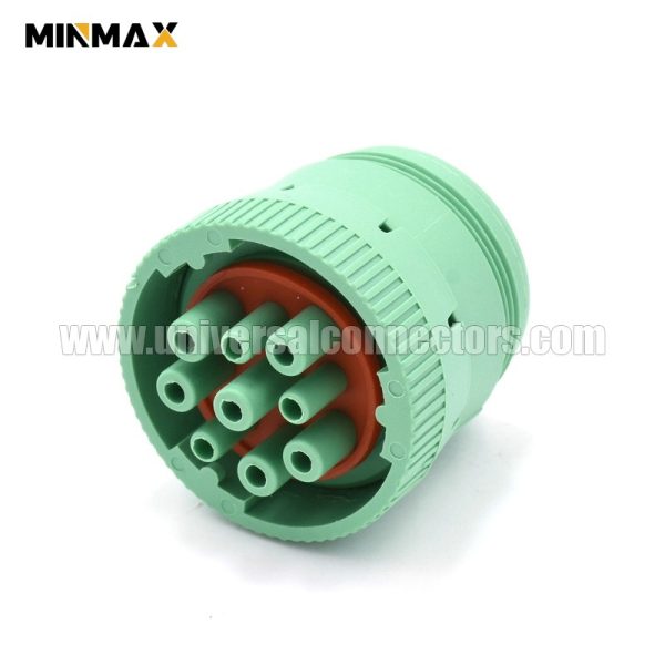 deutsch hd10 hd16 9 1939s p080 female 9 way green waterproof plug for automotive electrical