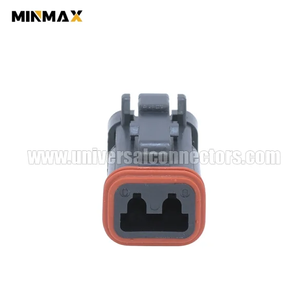 dt06 2s e005 female 2 pins electrical connector for ecu,esp