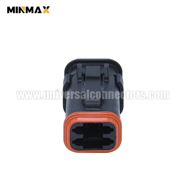dt06 4s ce13 female 4 pins jacket waterproof black e seal grain harvester dt connector