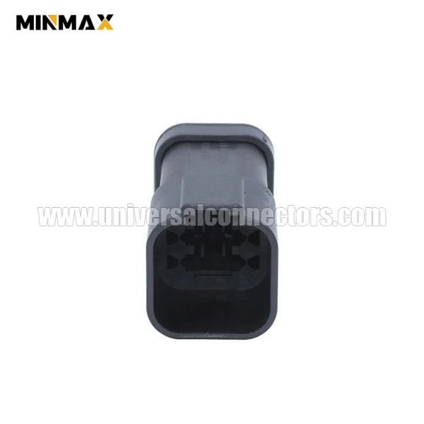 dt04 6p e005 at04 6p ec01blk male 6 pins black short cap electrical map sensor dt connector