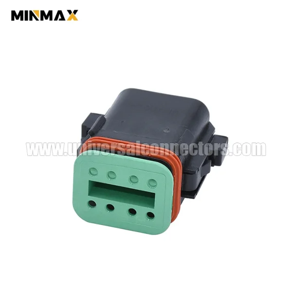 dt06 08sa e004 female 8 pins dt sealable black housing waterproof wiring harness connection