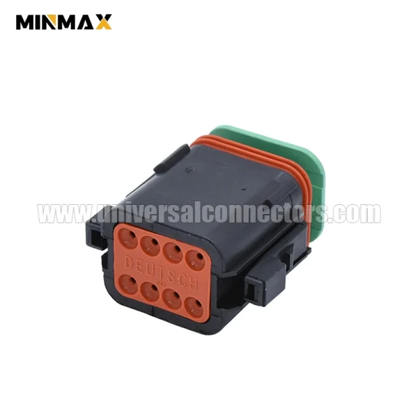 dt06 08sa e004 female 8 pins dt sealable black housing waterproof wiring harness connection