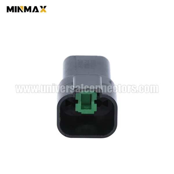 dt04 4p e004 at04 4p blk male 4 pins black wire & cable plug temperature sensor dt connector housings