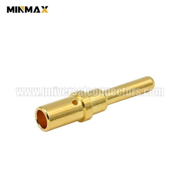 0460 220 1231 male solid contact terminal14 12awg 2.08 – 3.31 mm² gold plating