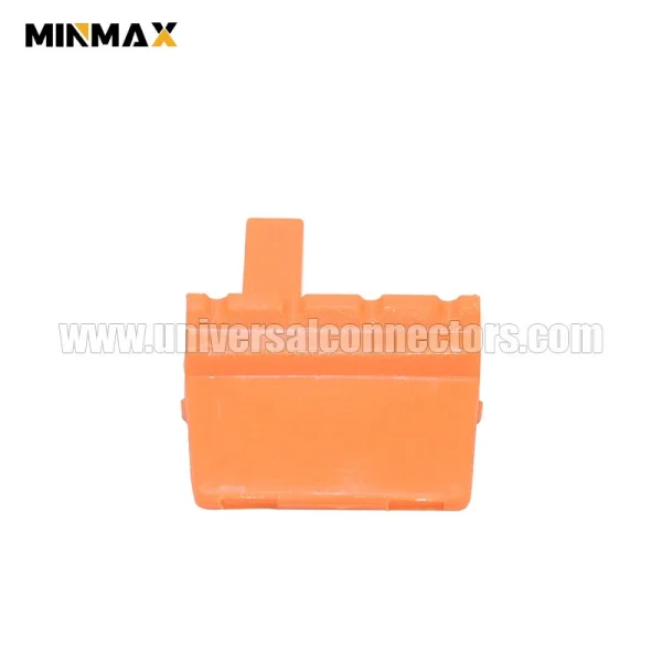 wm 8p 8 pin male orange deutsch dtm clip