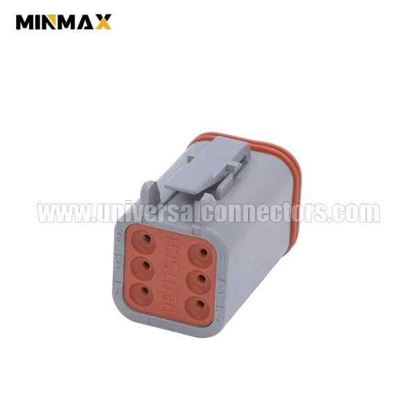 dt06 6s female 6 pins gray automotive electrical connector motorboat dt connector
