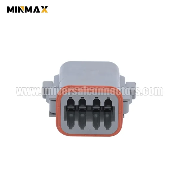 dt06 08sa female 8 pins gray electrical cable wire mining vehicle dt connector