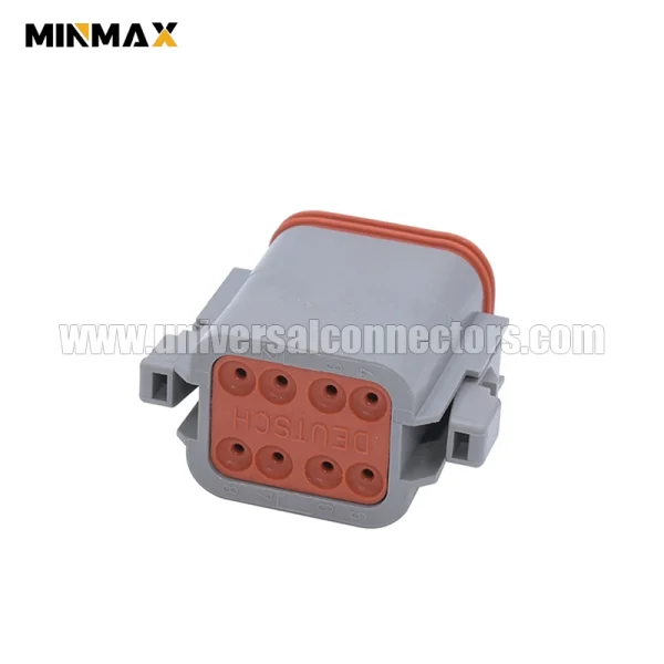 dt06 08sa female 8 pins gray electrical cable wire mining vehicle dt connector