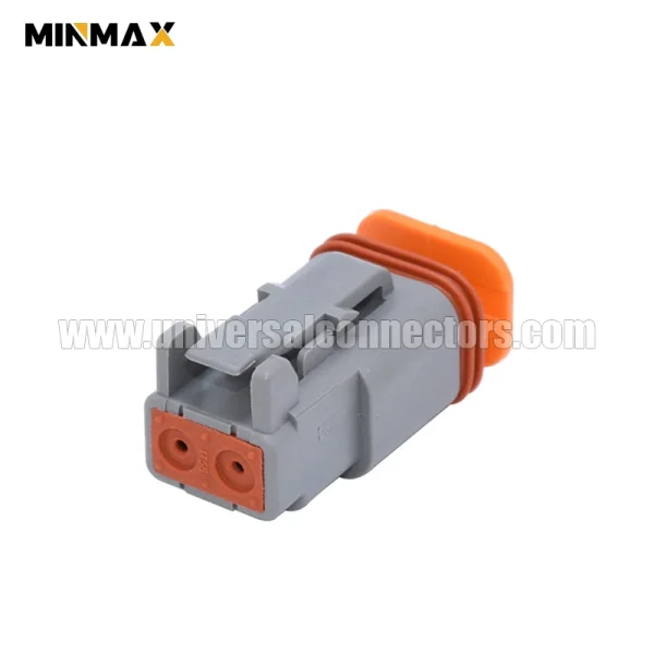 dt06 2s female 2 pins dt series electrical connector for ecu,esp