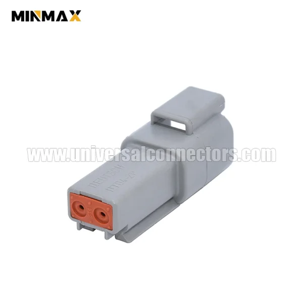 dt04 2p male 2 pins dt series electrical connector for ecu,abs