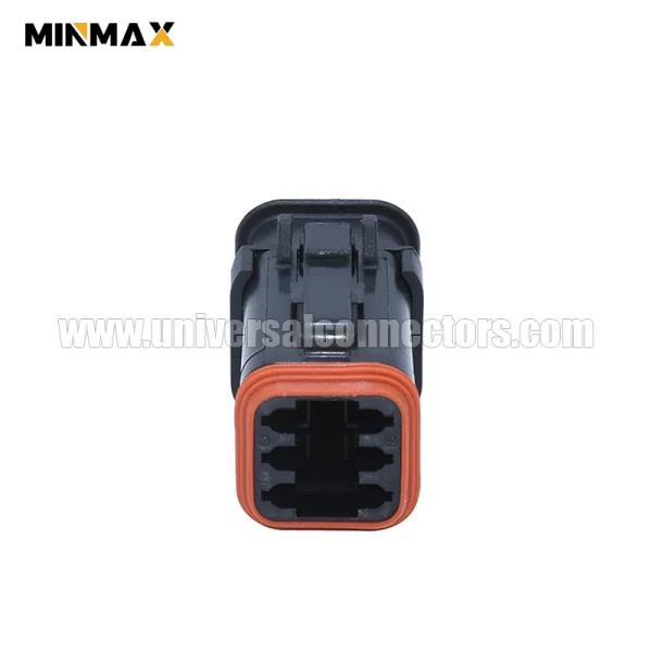 dt06 6s ep11 female 6 pins long cap waterproof electrical plug battery management system dt connector