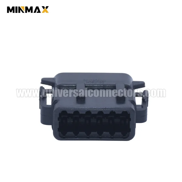dtm06 12sb female 12 pinswire to wire automotive black truck connector