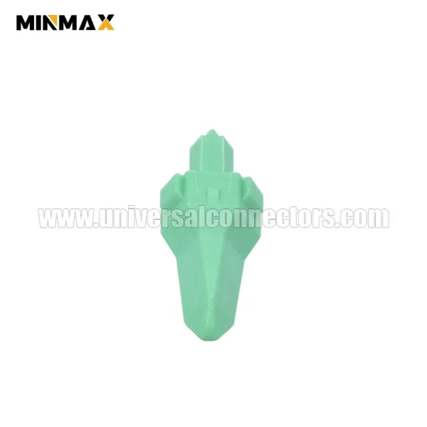 w3p male 3 way green deutsch dt clip