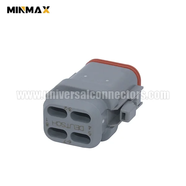 dt06 08sa e008 at06 08sa srgry female 8 pinsgray automobile dt connector transmission sensor