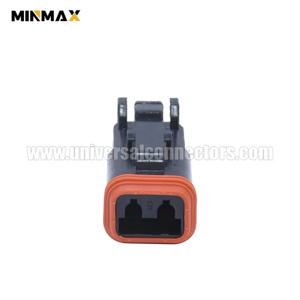dt06 2s ce06 female 2 pins automotive connector for ecu，esp