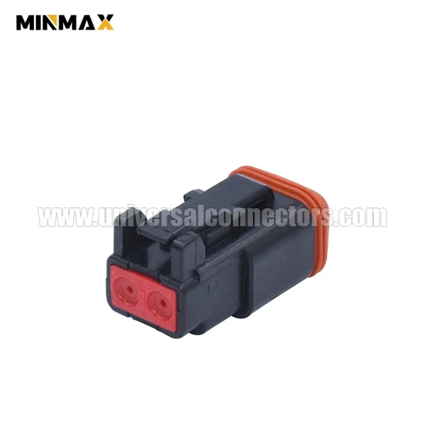 dt06 2s ce06 female 2 pins automotive connector for ecu，esp