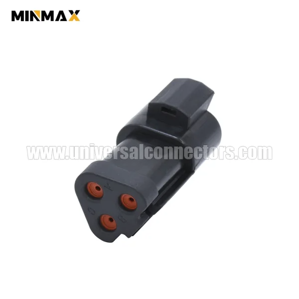 dt04 3p e005 male 3 pins waterproof plug in for car lights led headlights dt auto connector