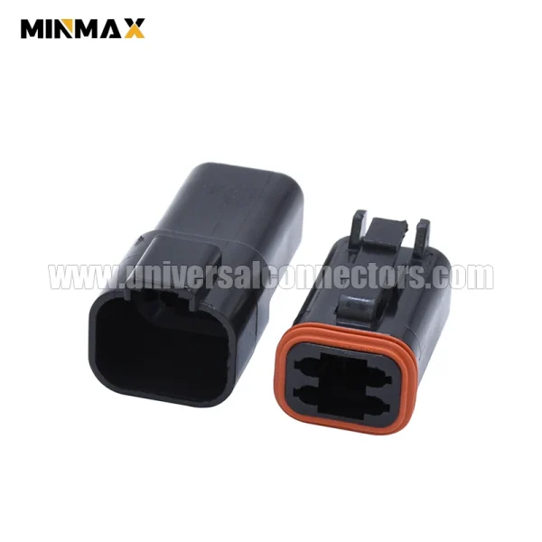 dt06 4s e004 at06 4s blk female 4 pins waterproof electrical throttle sensor dt connector