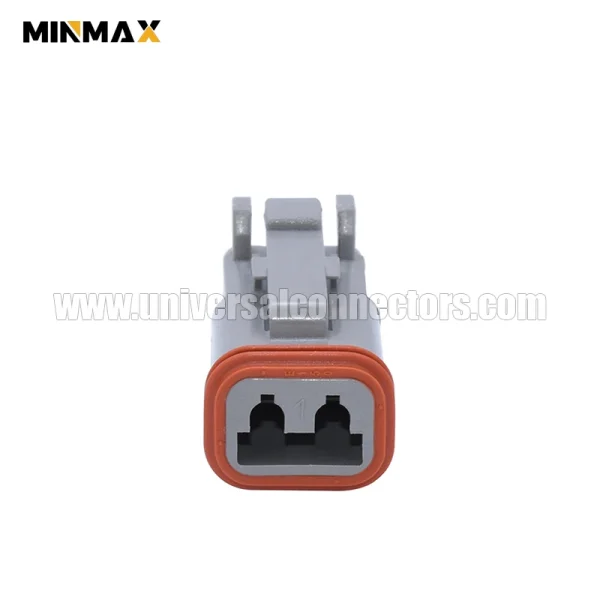 dt06 2s c015 female 2 pins electrical connector for ecu，esp