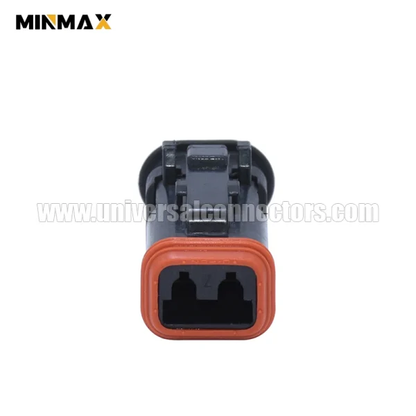 dt06 2s ce13 female 2 pins housing connector for ecu，esp