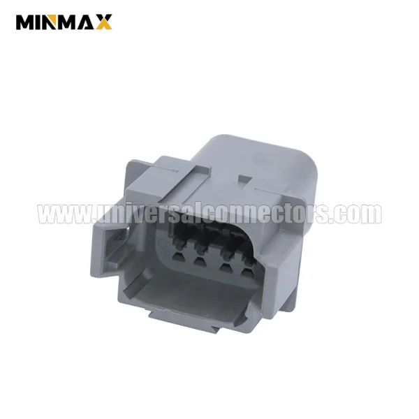 dt04 08pa dt04 8p male 8 pins sealable gray housing fog lights dt connector