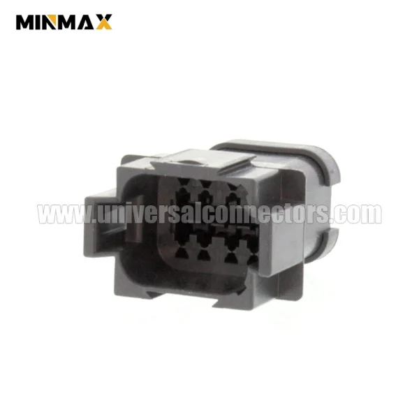 dt04 08pb e003 male 8 pins black waterproof automobile connector armored vehicles dt connector