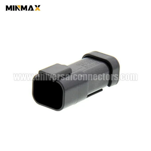 dt04 4p ce03 male 4 pins black e seal short cap electrical temperature sensor dt connector