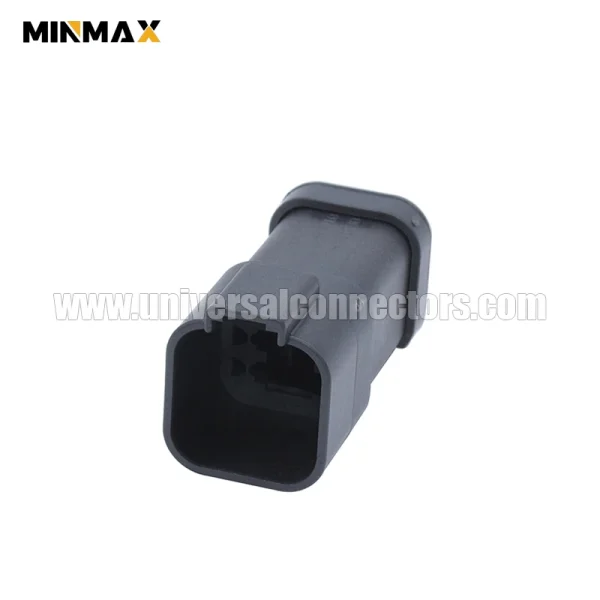 dt04 6p e005 at04 6p ec01blk male 6 pins black short cap electrical map sensor dt connector