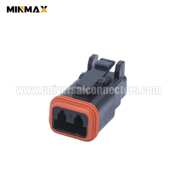 dt06 2s ce06 female 2 pins automotive connector for ecu，esp