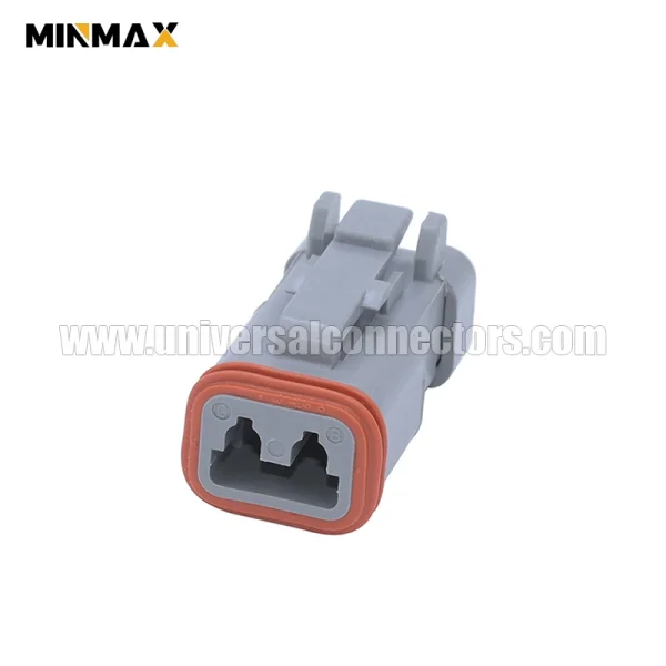dt06 2s e003 at06 2s ec01 female 2 pins auto connector for ecu,esp