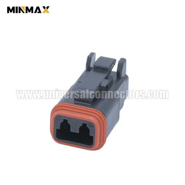 dt06 2s p012 female 2 pins electrical connector for ecu，esp