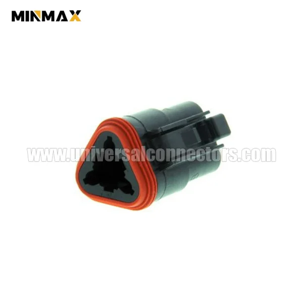 dt06 3s ce06 female 3 pins electrical agricultural machinery grain harvester dt connector