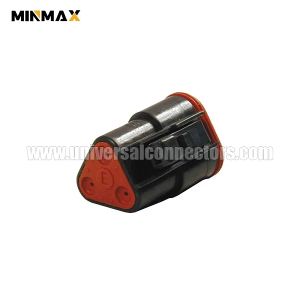 dt06 3s ce06 female 3 pins electrical agricultural machinery grain harvester dt connector