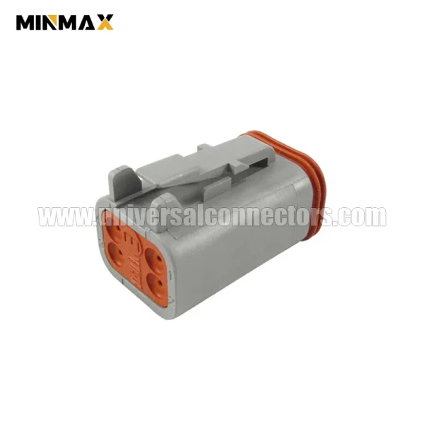 dt06 4s c015 female 4 pins gray automotive electrical gearbox speed sensor dt connector