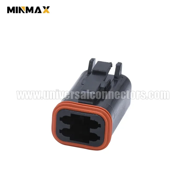dt06 4s e004 at06 4s blk female 4 pins waterproof electrical throttle sensor dt connector