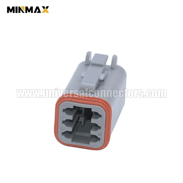 dt06 6s female 6 pins gray automotive electrical connector motorboat dt connector